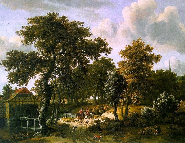 Meindert Hobbema The Travelers